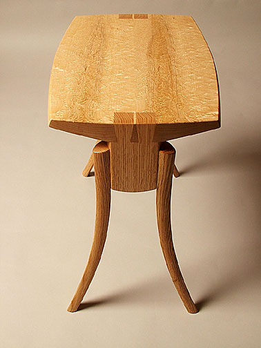 BEM and Oak End Table top end LR