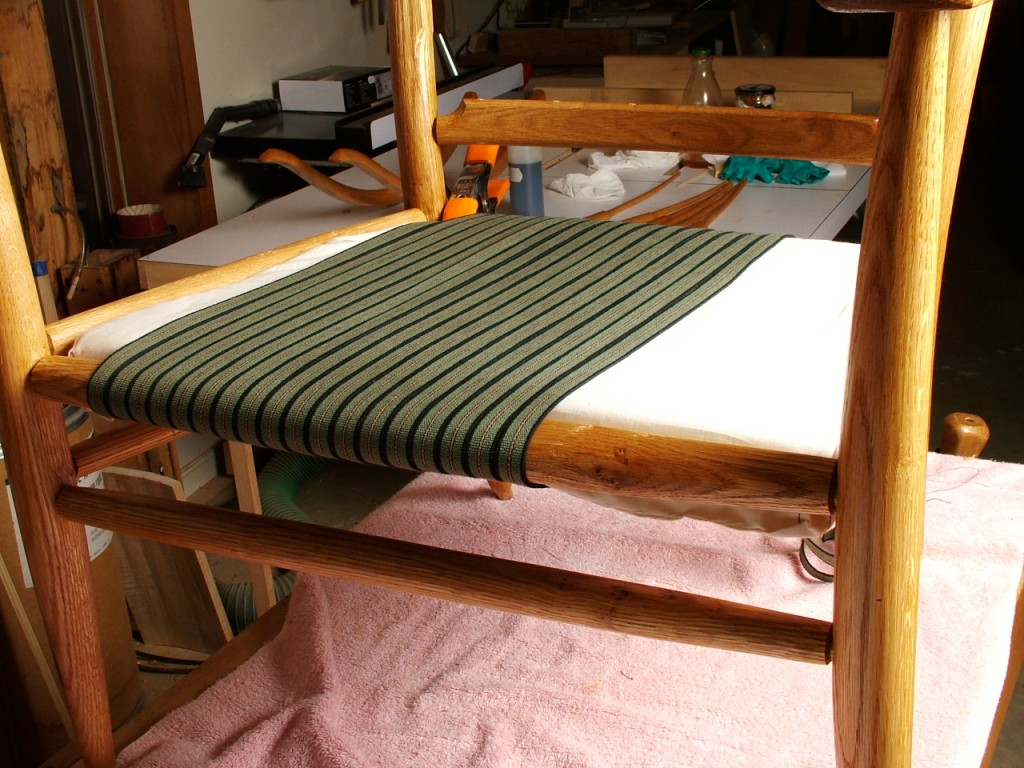 Beginning Warp with Cushion in Place