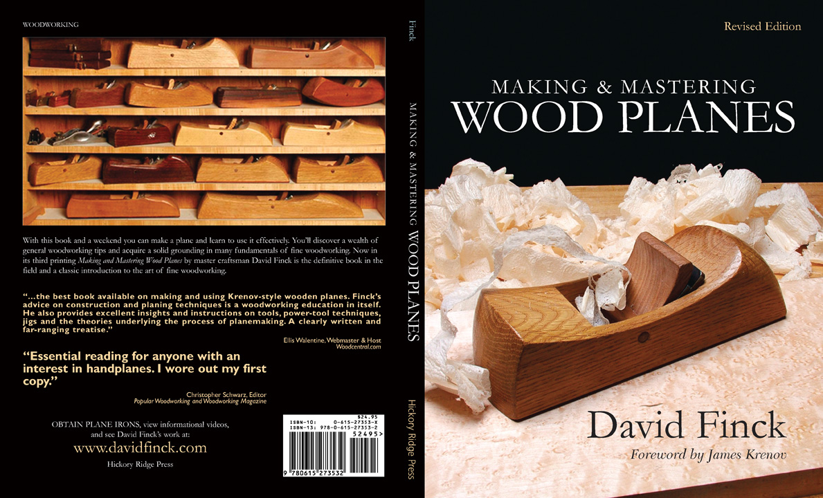 Book Cover - Making and Mastering Wood Planes