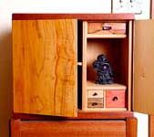 Krenov last cabinet open view