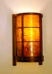 con sho sconce front view