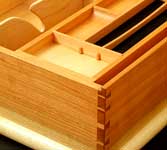 3-panel box open detail