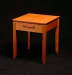end table front view