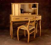 writing desk front view